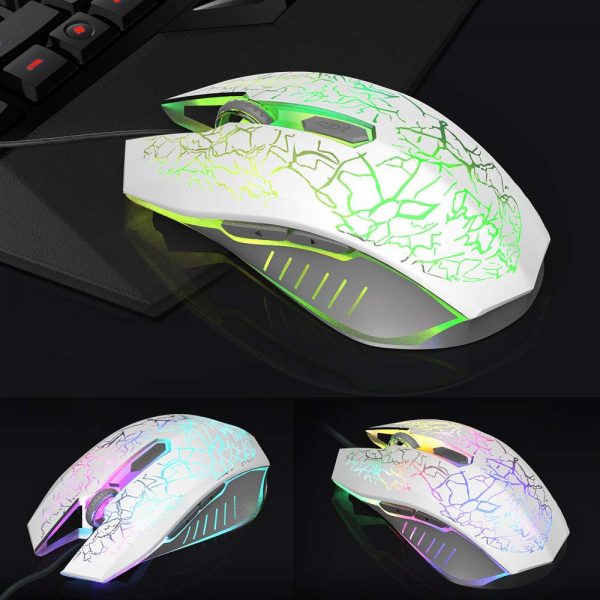 Gaming Mouse with 7 Auto-Changing